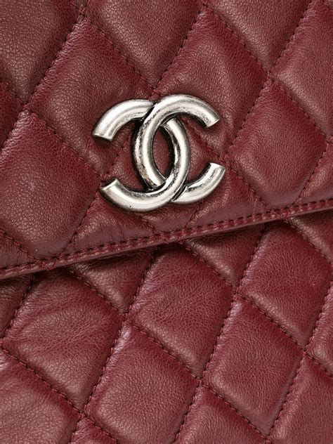chanel quilted envelope clutch